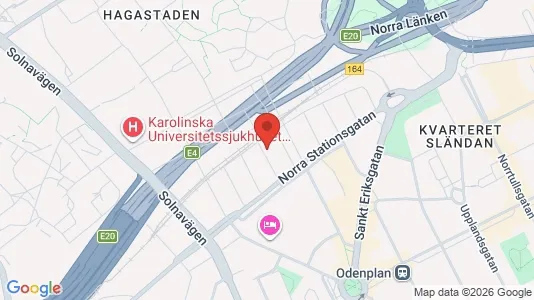 Apartments for rent i Vasastan - kort over placeringen