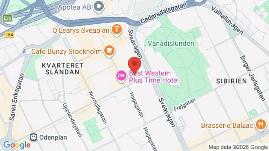 Apartments for rent i Vasastan - kort over placeringen