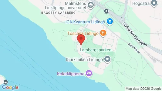 Apartments for rent i Lidingö - kort over placeringen