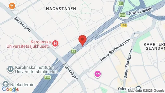Apartments for rent i Vasastan - kort over placeringen