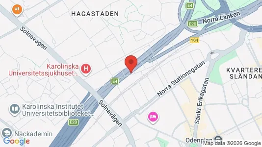 Apartments for rent i Vasastan - kort over placeringen