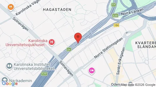 Apartments for rent i Vasastan - kort over placeringen
