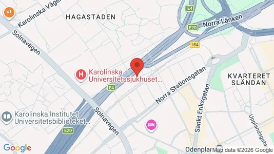 Apartments for rent i Vasastan - kort over placeringen