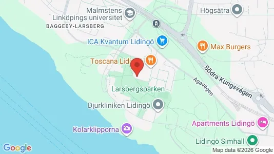 Apartments for rent i Lidingö - kort over placeringen