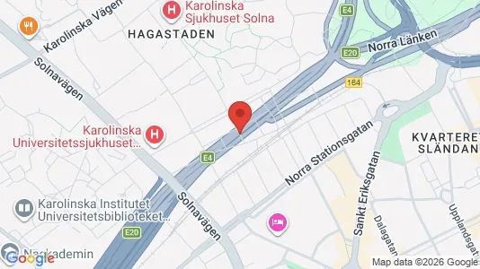 Apartments for rent i Vasastan - kort over placeringen