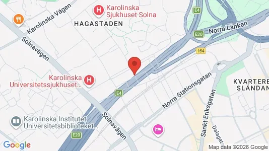 Apartments for rent i Vasastan - kort over placeringen