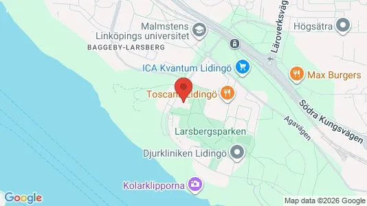 Apartments for rent i Lidingö - kort over placeringen