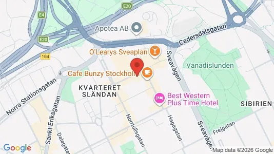Apartments for rent i Vasastan - kort over placeringen