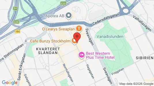Apartments for rent i Vasastan - kort over placeringen