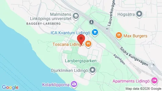 Apartments for rent i Lidingö - kort over placeringen