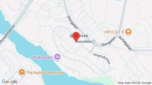 Apartments for rent i Solna - kort over placeringen