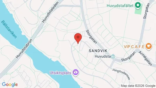 Apartments for rent i Solna - kort over placeringen