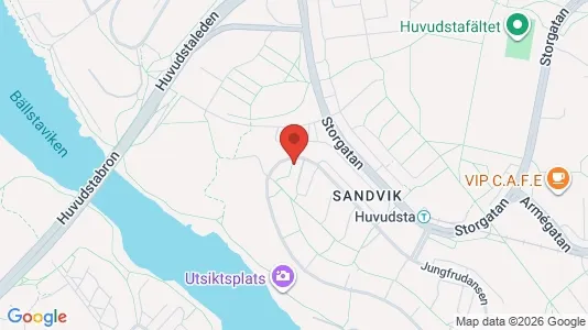 Apartments for rent i Solna - kort over placeringen