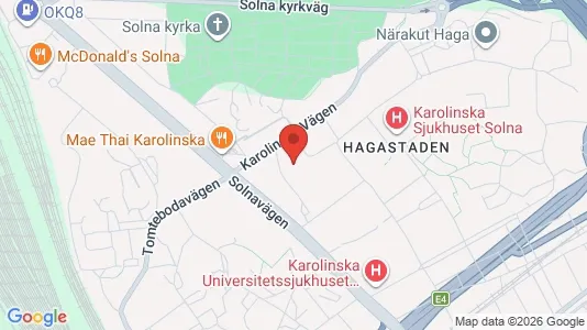 Apartments for rent i Solna - kort over placeringen