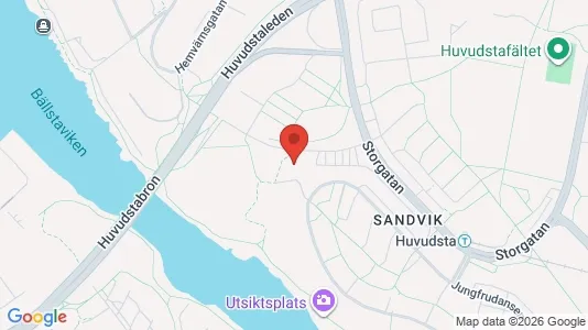 Apartments for rent i Solna - kort over placeringen