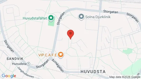 Apartments for rent i Solna - kort over placeringen