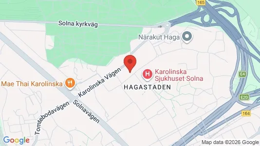 Apartments for rent i Solna - kort over placeringen