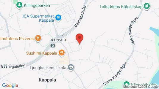 Apartments for rent i Lidingö - kort over placeringen