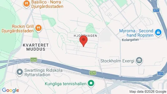Apartments for rent i Gärdet/Djurgården - kort over placeringen