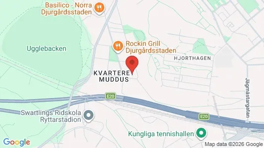Apartments for rent i Gärdet/Djurgården - kort over placeringen