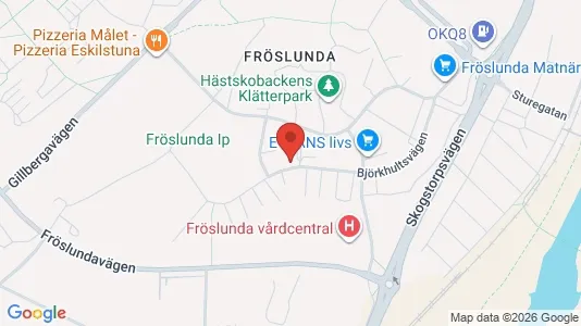 Apartments for rent i Eskilstuna - kort over placeringen