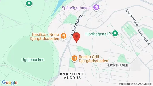 Apartments for rent i Gärdet/Djurgården - kort over placeringen