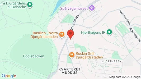 Apartments for rent i Gärdet/Djurgården - kort over placeringen