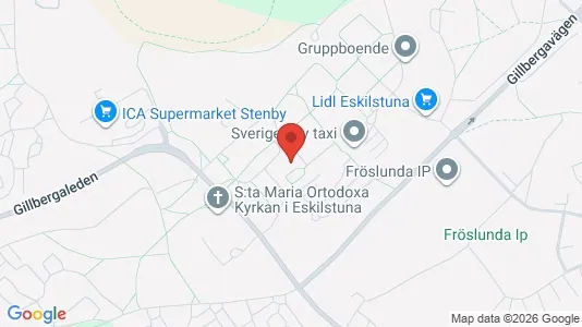 Apartments for rent i Eskilstuna - kort over placeringen