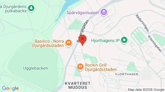 Apartments for rent i Gärdet/Djurgården - kort over placeringen