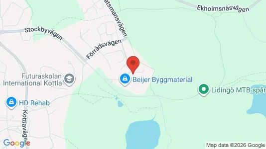 Apartments for rent i Lidingö - kort over placeringen