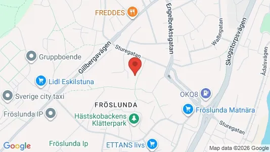 Apartments for rent i Eskilstuna - kort over placeringen