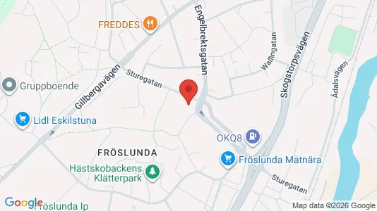 Apartments for rent i Eskilstuna - kort over placeringen