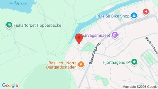 Apartments for rent i Gärdet/Djurgården - kort over placeringen