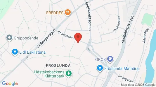 Apartments for rent i Eskilstuna - kort over placeringen