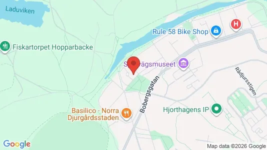 Apartments for rent i Gärdet/Djurgården - kort over placeringen