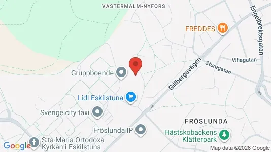 Apartments for rent i Eskilstuna - kort over placeringen