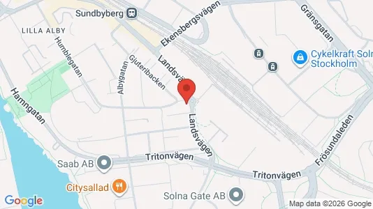Apartments for rent i Sundbyberg - kort over placeringen