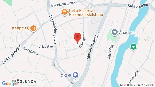 Apartments for rent i Eskilstuna - kort over placeringen