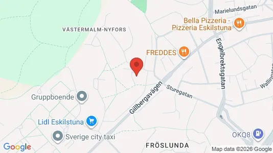 Apartments for rent i Eskilstuna - kort over placeringen