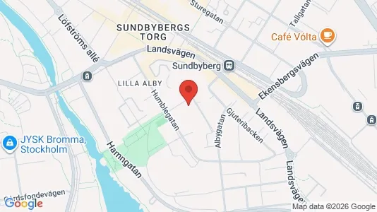 Apartments for rent i Sundbyberg - kort over placeringen