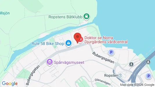 Apartments for rent i Gärdet/Djurgården - kort over placeringen