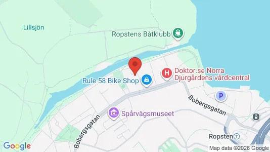 Apartments for rent i Gärdet/Djurgården - kort over placeringen