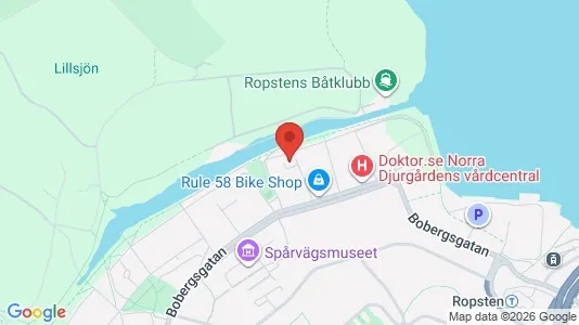 Apartments for rent i Gärdet/Djurgården - kort over placeringen