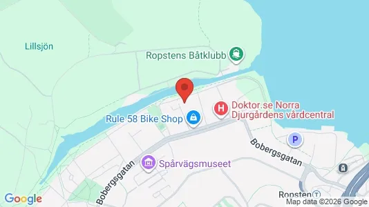 Apartments for rent i Gärdet/Djurgården - kort over placeringen