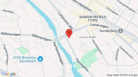 Apartments for rent i Sundbyberg - kort over placeringen