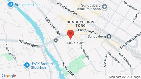 Apartments for rent i Sundbyberg - kort over placeringen