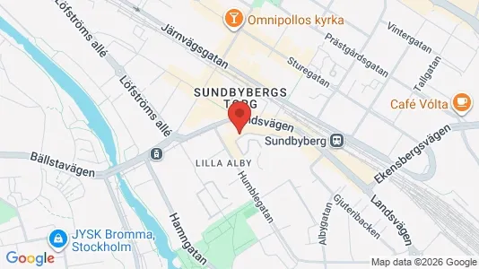 Apartments for rent i Sundbyberg - kort over placeringen