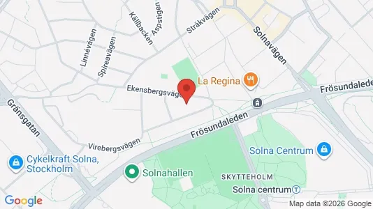 Apartments for rent i Solna - kort over placeringen
