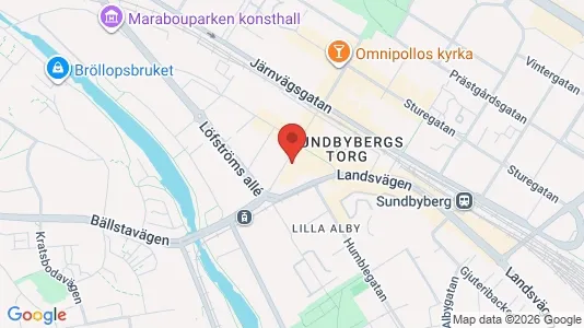 Apartments for rent i Sundbyberg - kort over placeringen