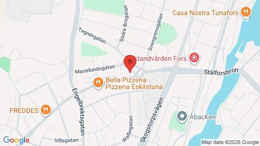 Apartments for rent i Eskilstuna - kort over placeringen